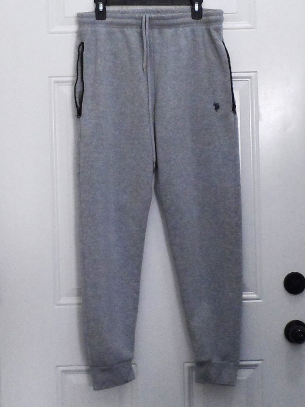 U.S. Polo Assn. men's grey joggers - size Large